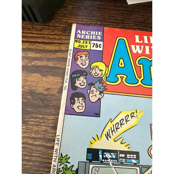Life With Archie Comic #261 July 1987 Issue Homework Comic Book Bagged Boarded - Picture 2 of 5